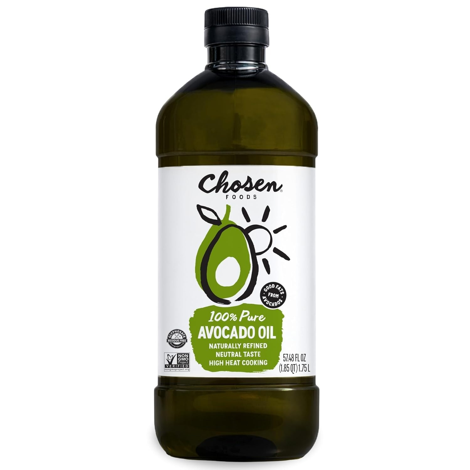 【預購】Chosen Foods N100180 100% Pure 牛油果油(1.75 L)
