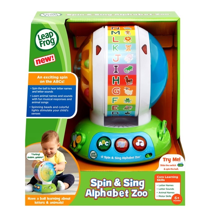 【LeapFrog】旋轉動物字母ABC