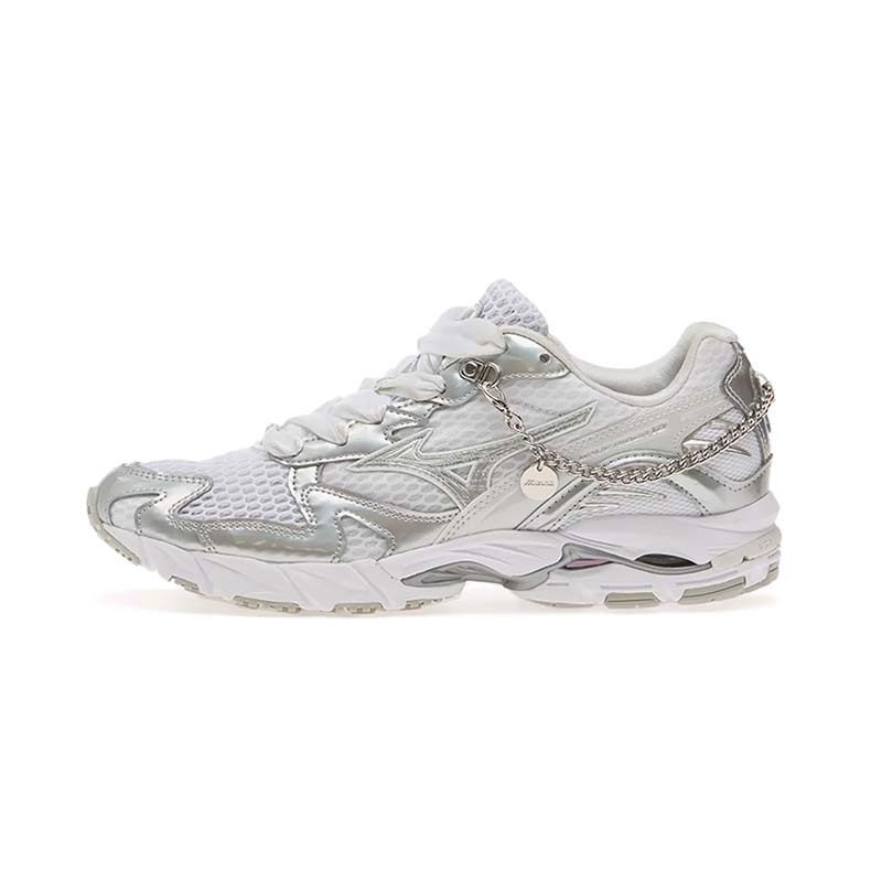 Mizuno Women's Wave Rider 10 "White/Silver" 美津濃 休閒鞋 銀白色 女鞋 D1GA260E01 [台灣現貨]