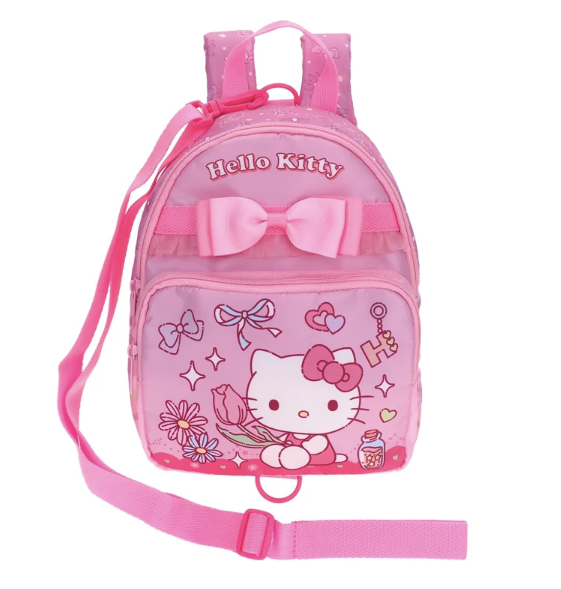 Hello Kitty 小童背囊連可拆式安全手帶 9-7622-11