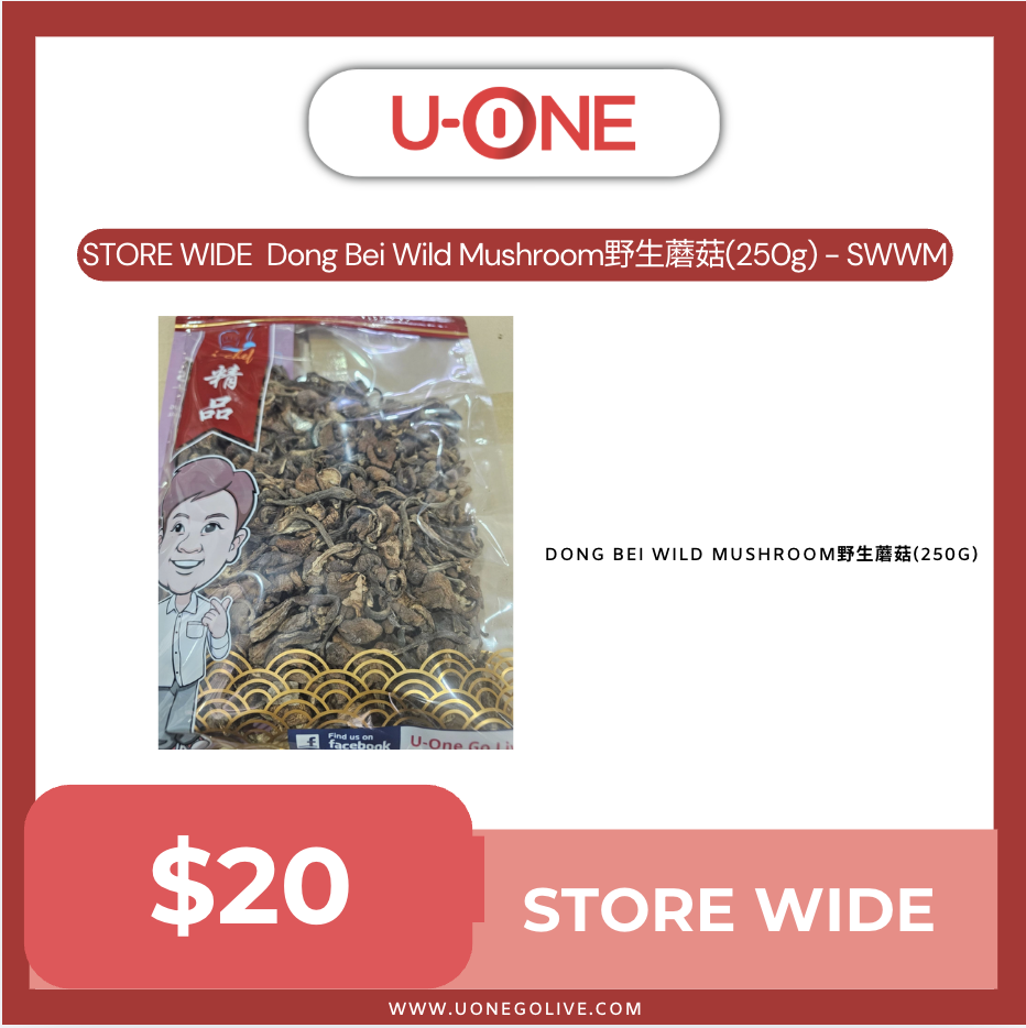 STORE WIDE  Dong Bei Wild Mushroom野生蘑菇(250g) - SWWM