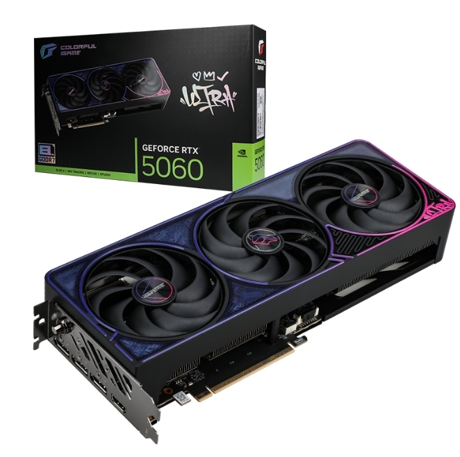 Colorful iGame GeForce RTX 5060 Ultra OC 8GB-V 顯示卡