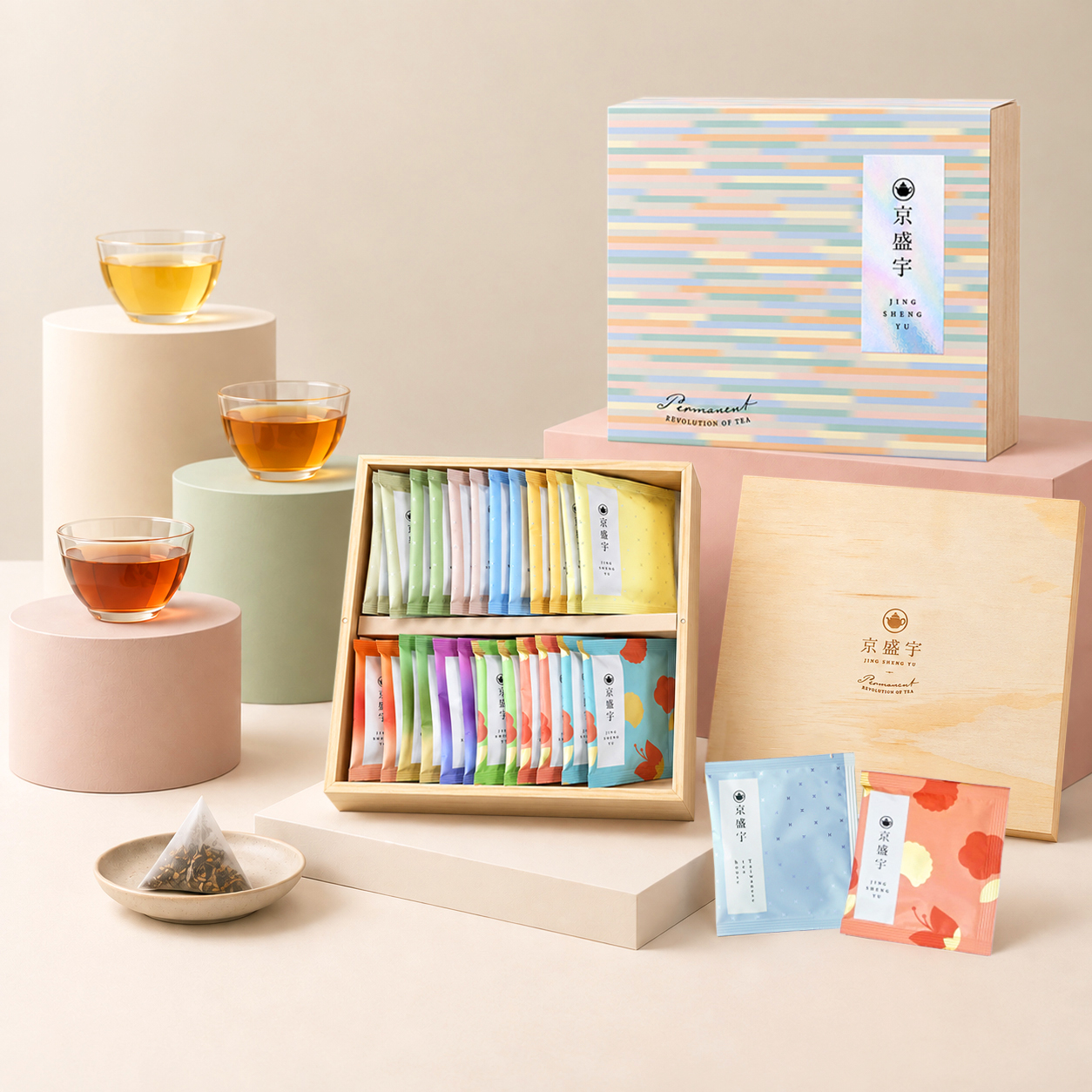 台湾茶ギフトボックス｜お歳暮・企業向け贈答品｜京盛宇