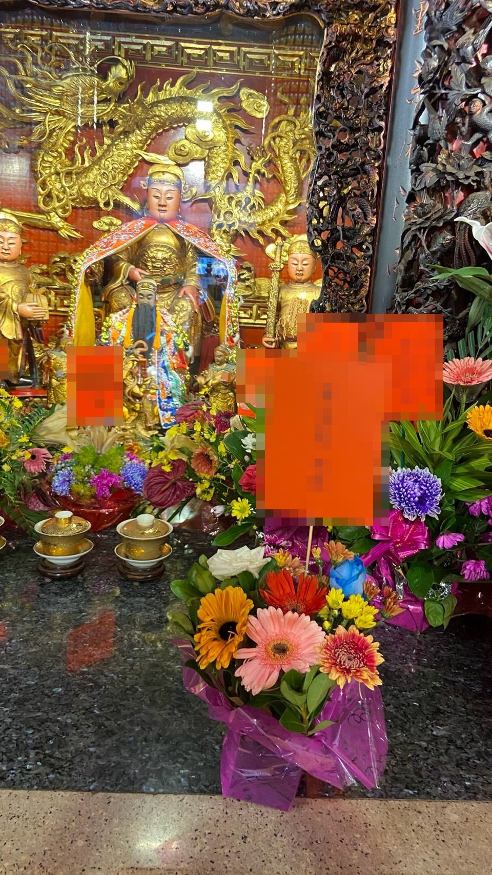 文昌帝君殿前供花祈福服務 主視覺