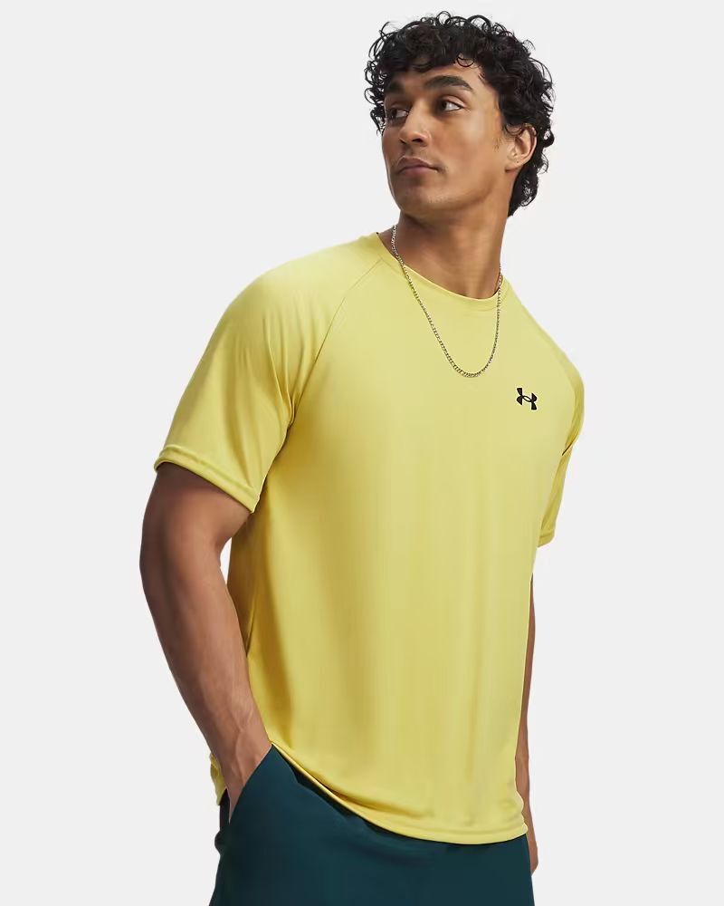 【預購】UNDER ARMOUR N100207 男裝運動短袖上衣 (黃色)