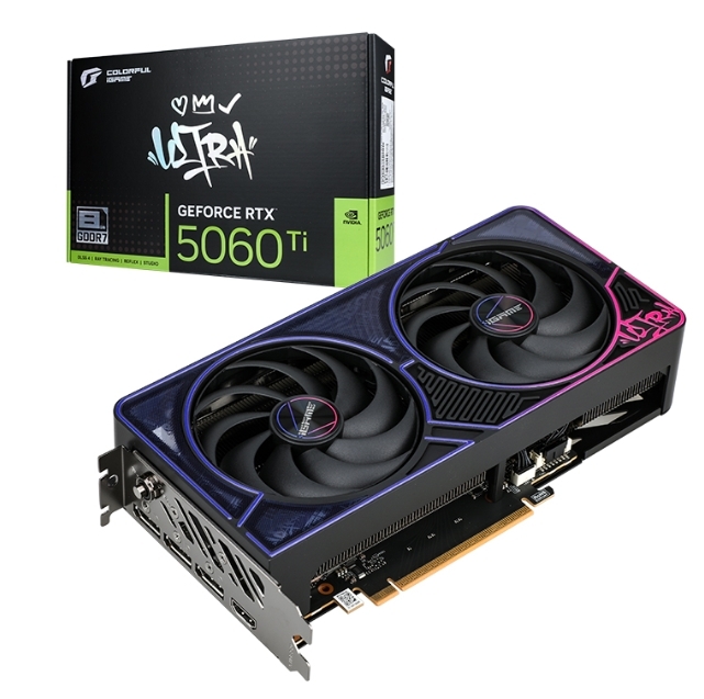 Colorful iGame GeForce RTX 5060 Ti Ultra DUO OC 8GB-V 顯示卡