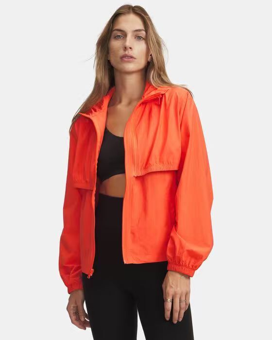 【預購】UNDER ARMOUR N100209 女裝3合1外套 (橘紅色)