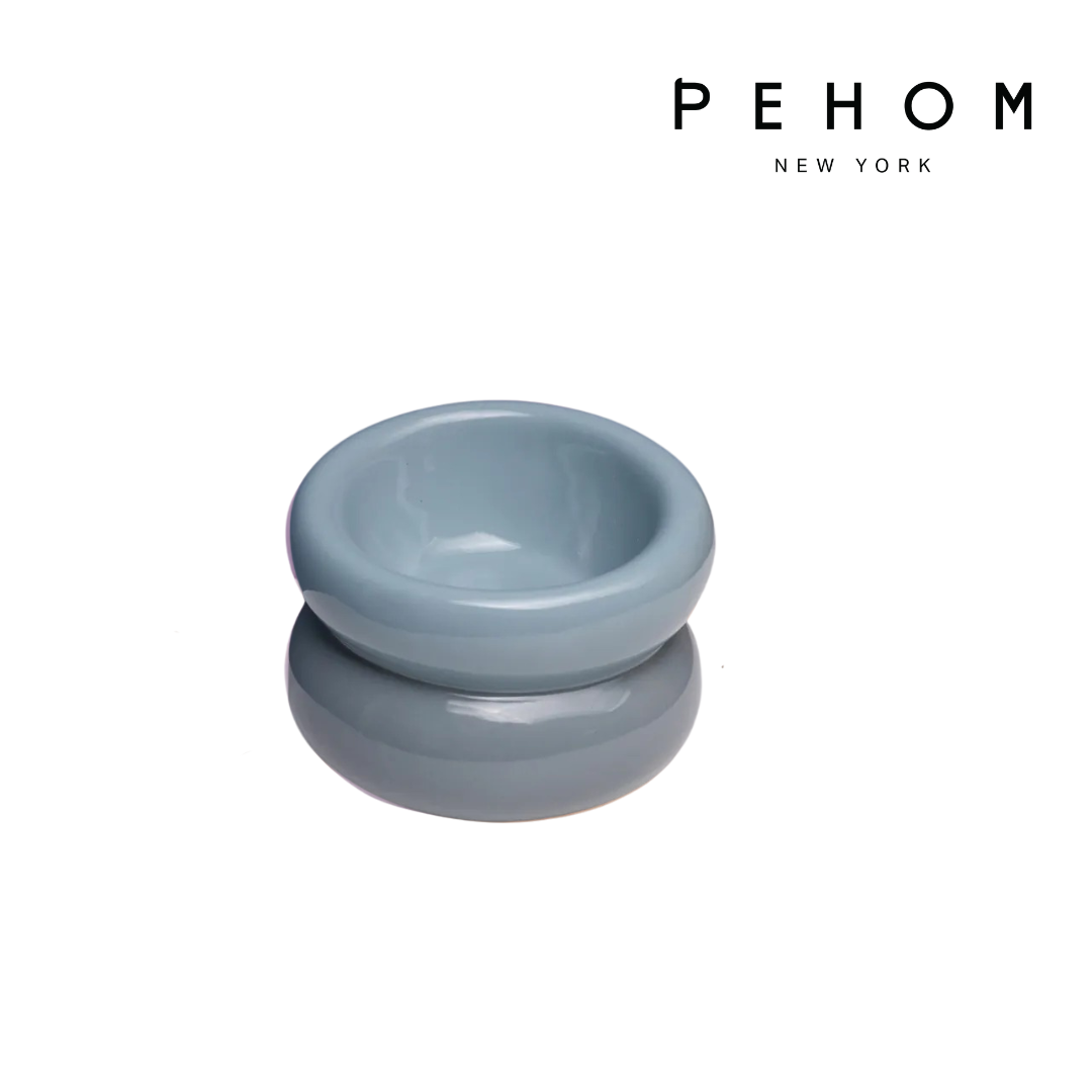 PEHOM 舒芙蕾寵物碗-冰藍