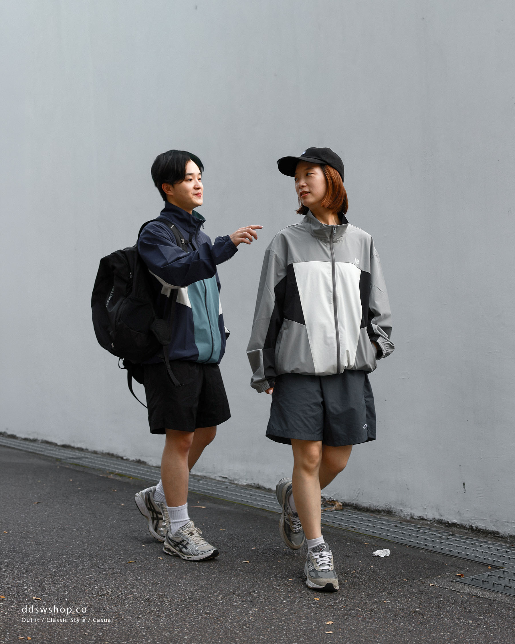 New Balance 梭織 拼接訓練外套