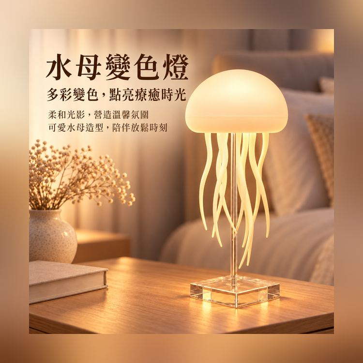 水母變色燈