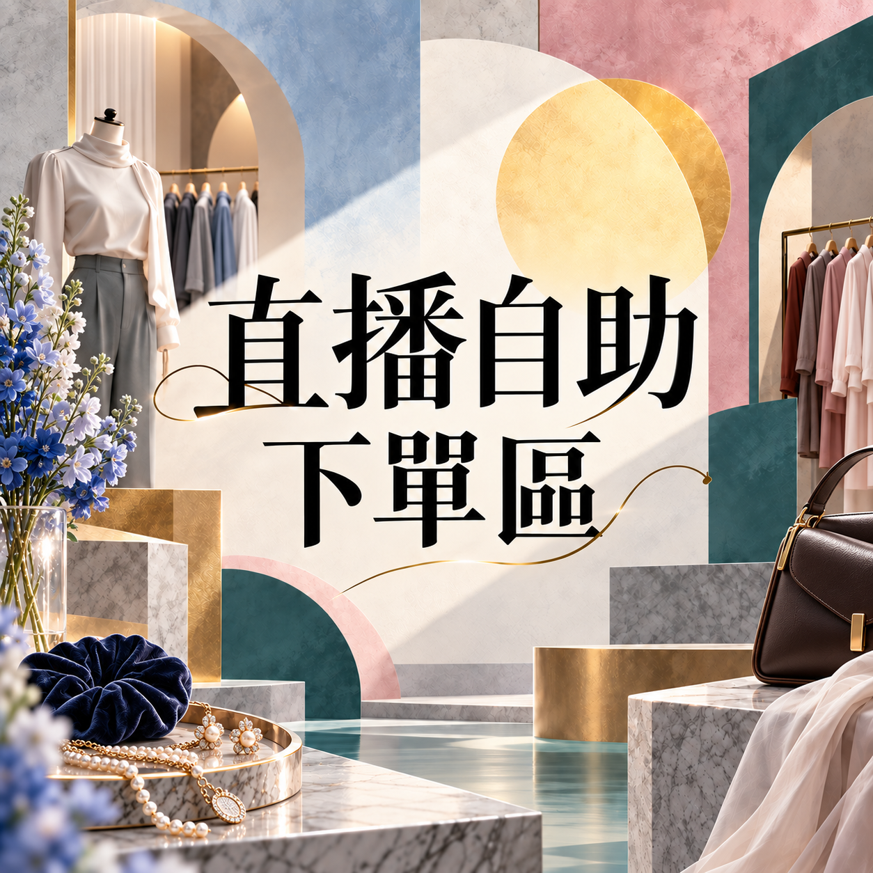 直播│自助下單區