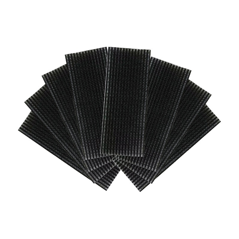 瀏海固定貼/方形 8入