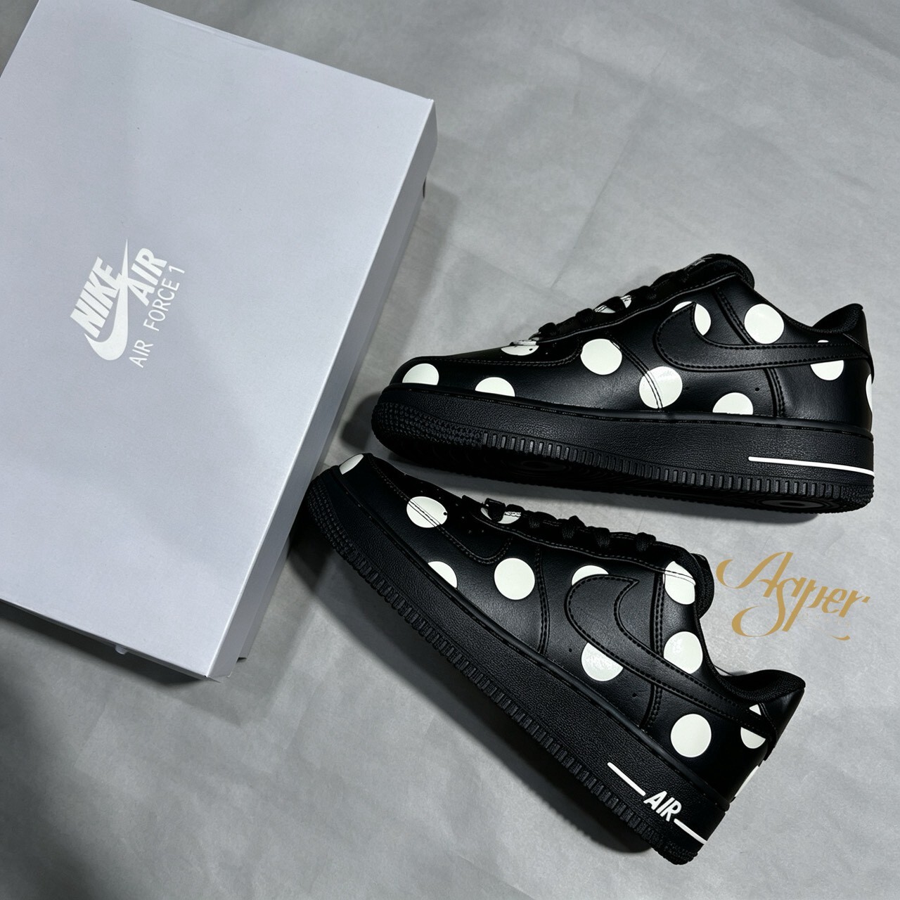 【官網限定】Nike Air Force 1 Low '07 ''Polka Dots Black'' 波點黑色 IR8647-001 IX