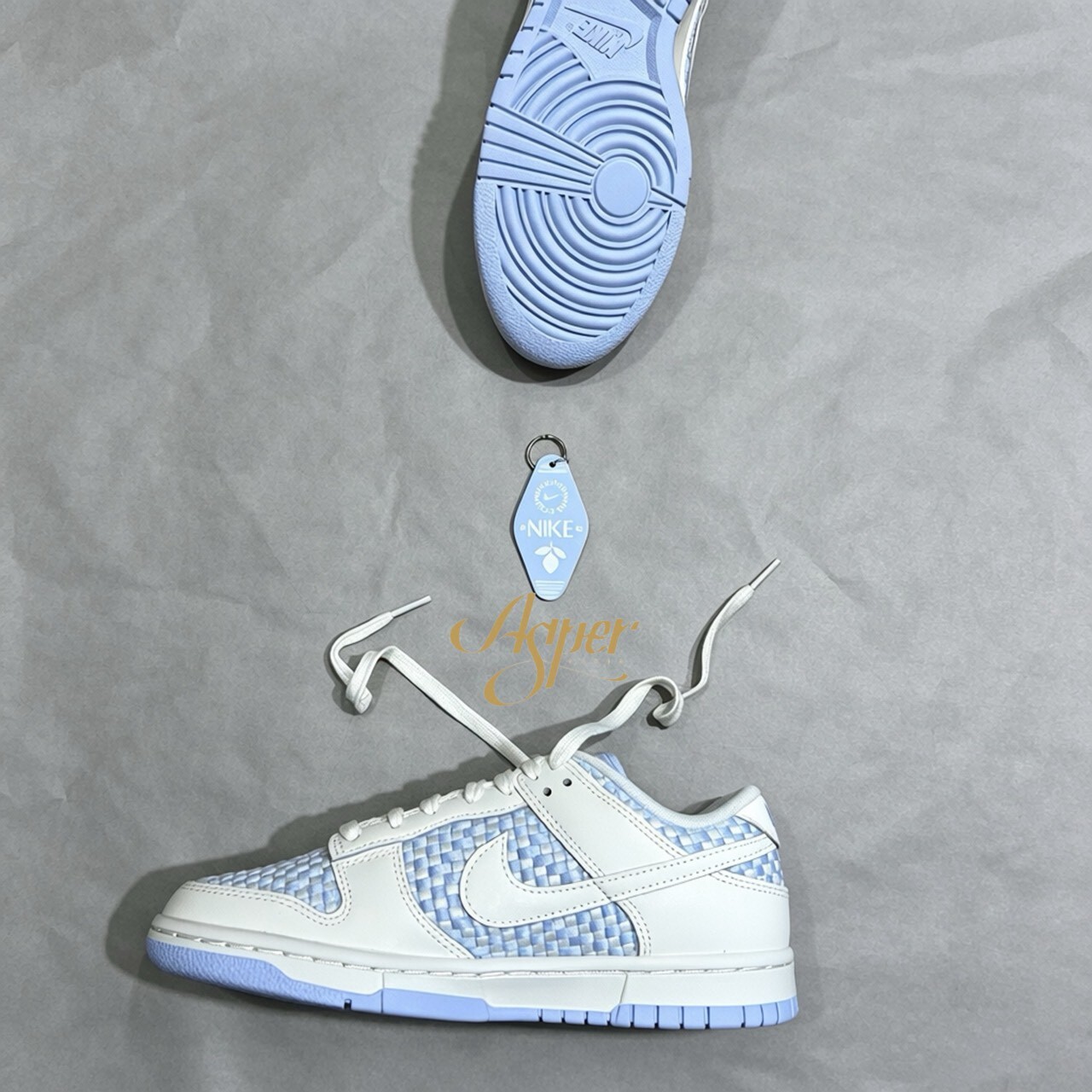 【官網限定】NIKE W DUNK LOW ''Woven rice basket'' 編織米藍 IH2476-401 IX