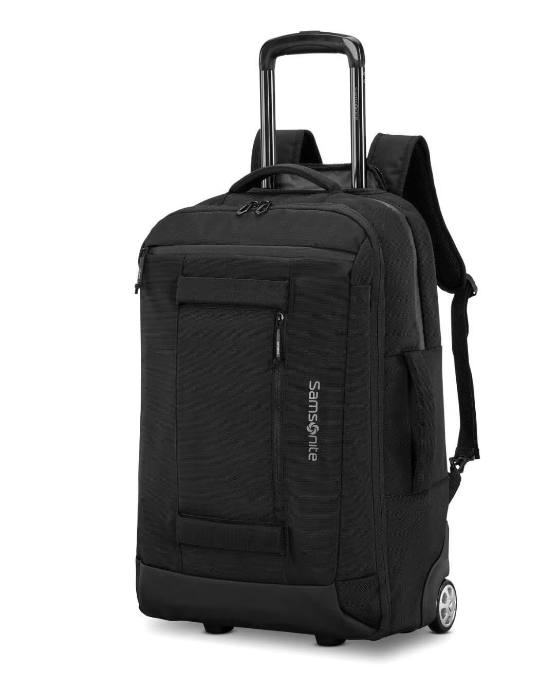 【預購】Samsonite N100215 多功能滾輪雙肩包 (黑色)