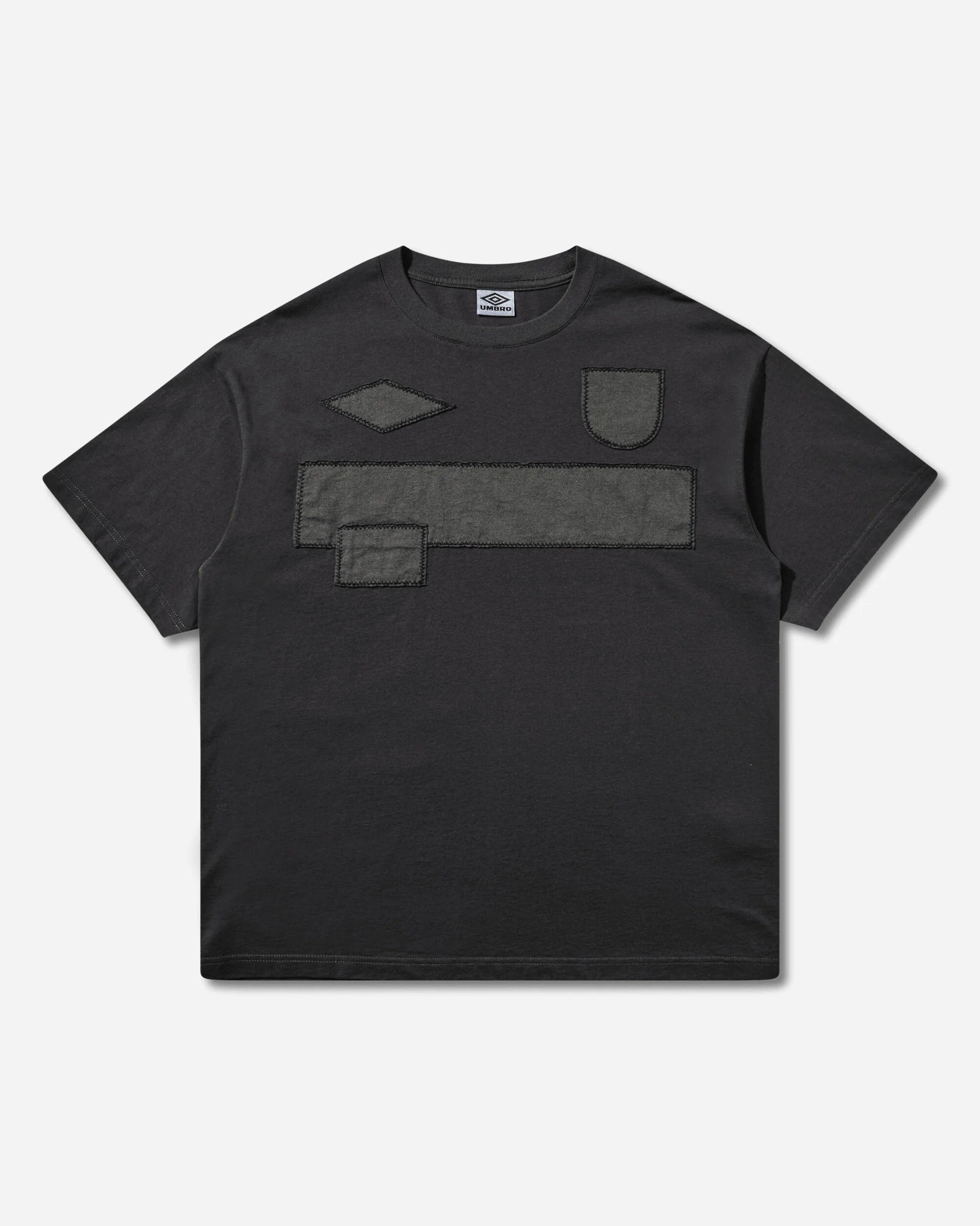 Umbro｜Censored T-Shirt "Washed Black"