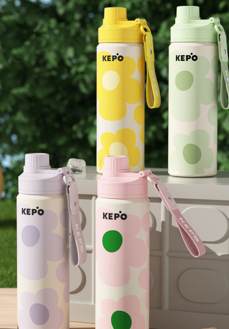 KEPO｜600ML 運動隨行保溫保冷杯 316L不銹鋼內膽