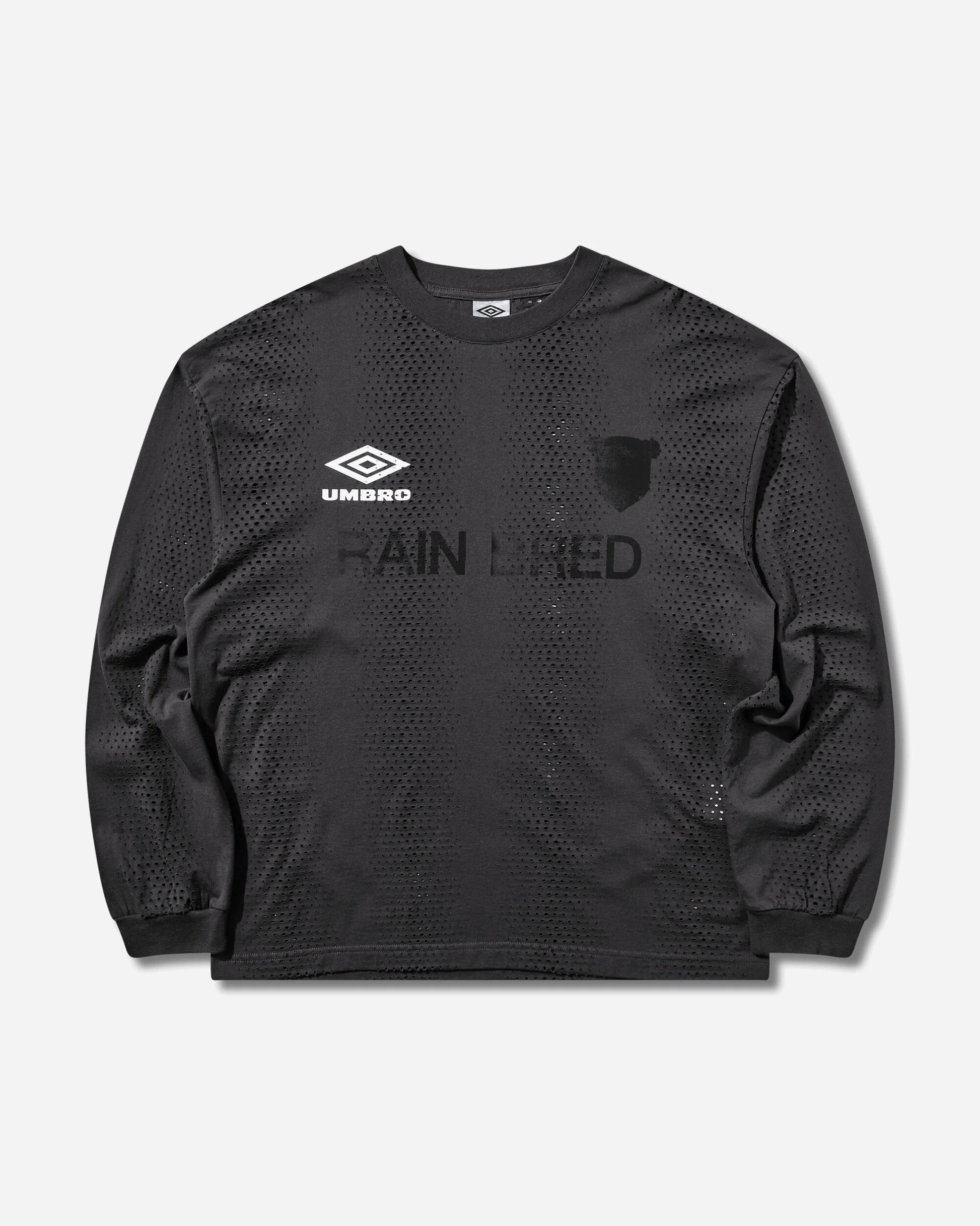 Umbro｜Rain Bred Longsleeve T-Shirt "Washed Black"