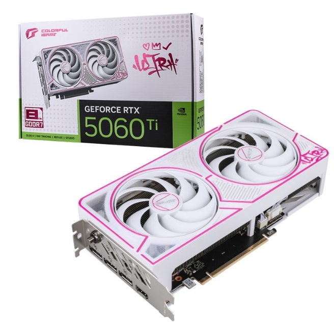 Colorful iGame GeForce RTX 5060 Ti Ultra W DUO OC 8GB-V 顯示卡