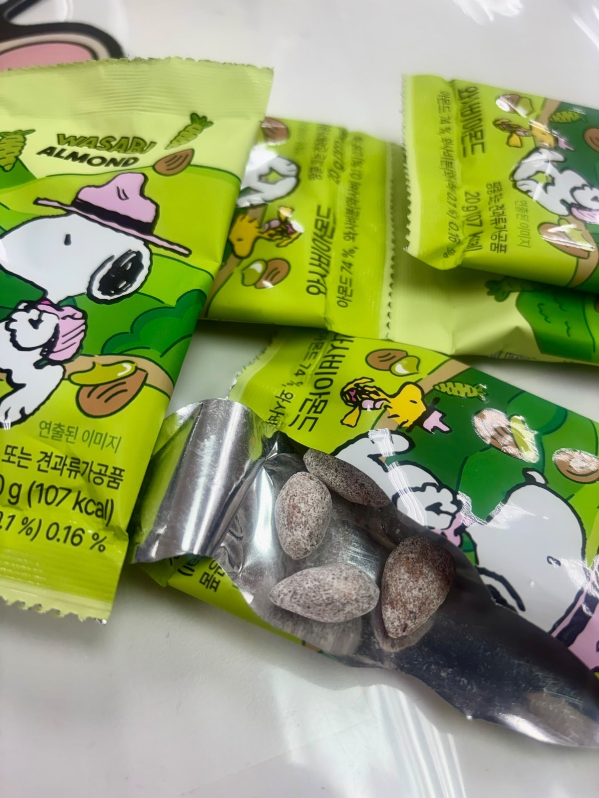 【現貨】韓國 Sunnuts Snoopy 果仁Nuts Snacks套裝 (一套10包)