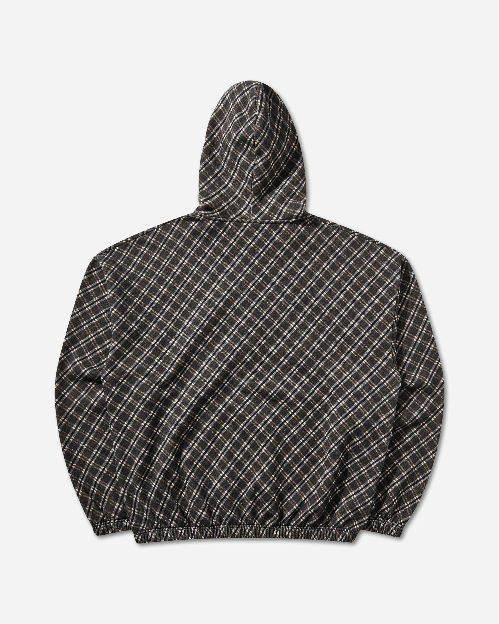 Umbro｜Plaid Masked Hoodie "Brown"
