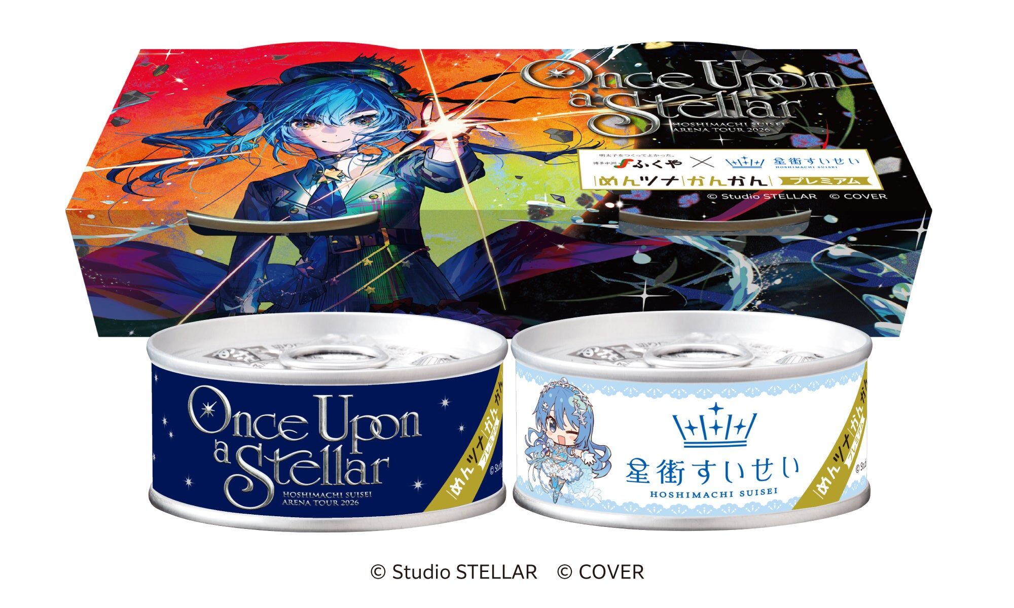 「官品代購」星街かんかん２缶セット 2026 ☄️ Suisei