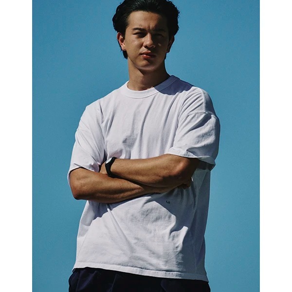 2026AW 長谷川昭雄 A.H 全家 Oversized T-shirt Heavyweight 聯名 重磅 寬版 素T 短T 現貨