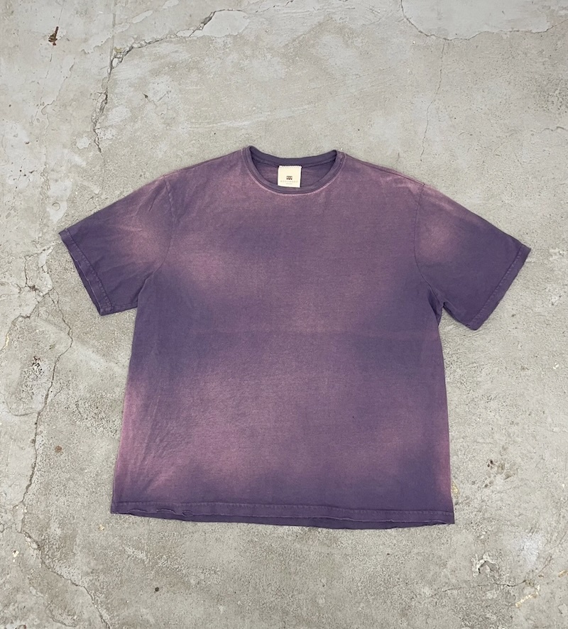 MOOJIMOOJI - OVERSIZE CROP T-SHIRTS - AGED PURPLE