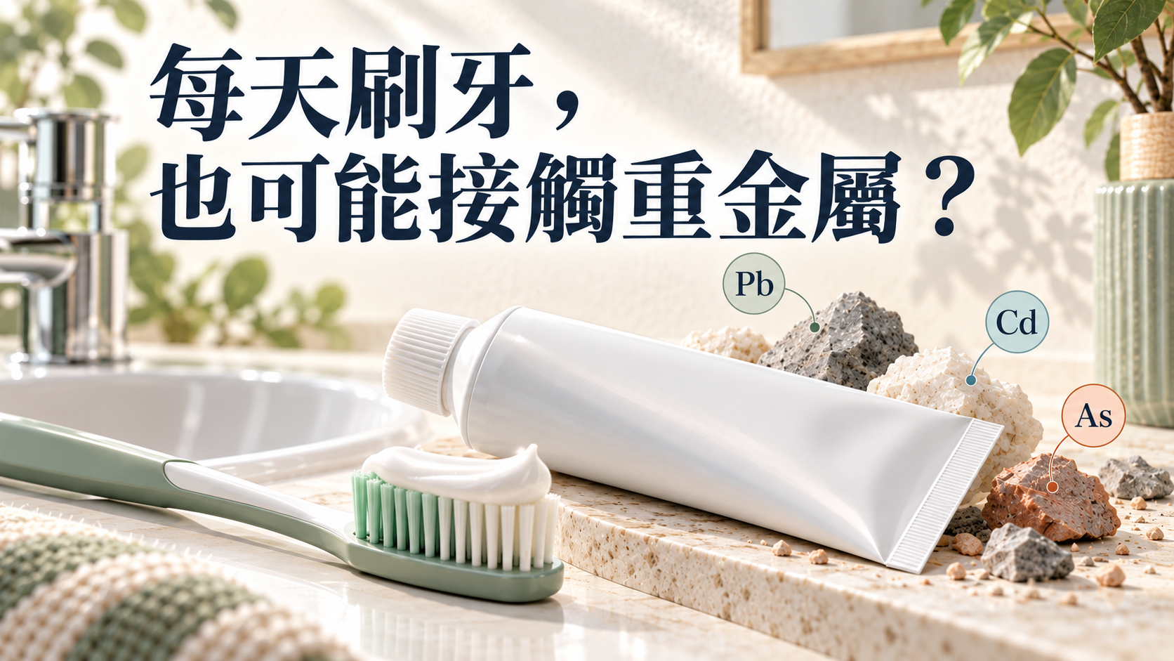 牙膏與重金屬