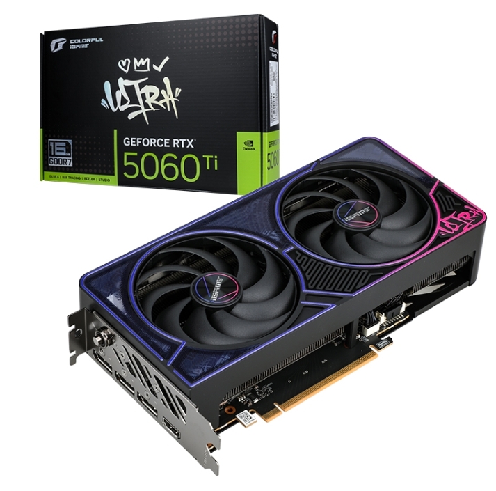 iGame GeForce RTX 5060 Ti Ultra DUO OC 16GB-V 顯示卡