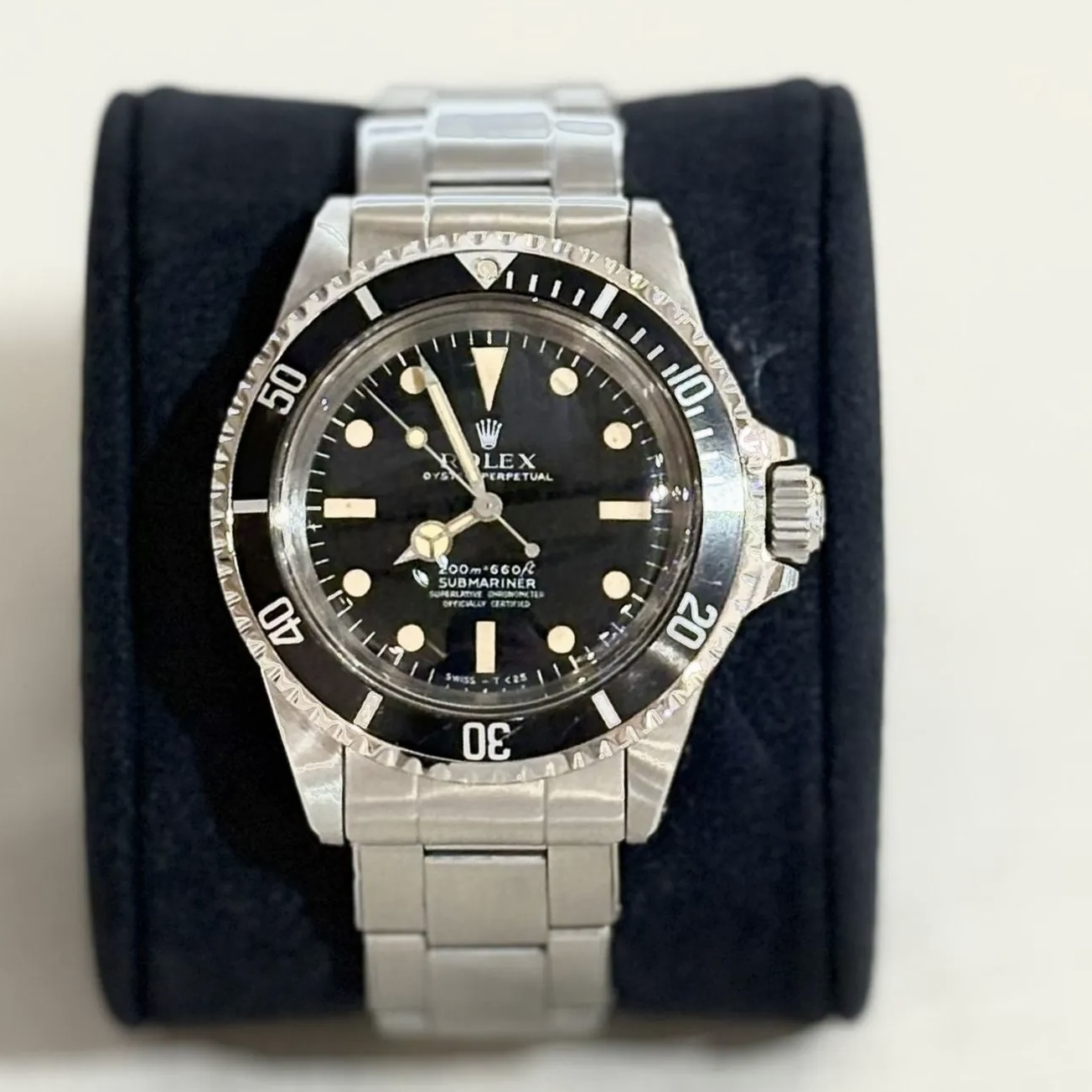 二手ROLEX SUBMARINER黑圈/黑水鬼40MM,5512, #1888589, 中古VINTAGE, #勞力士古董手錶, #香榭站正品