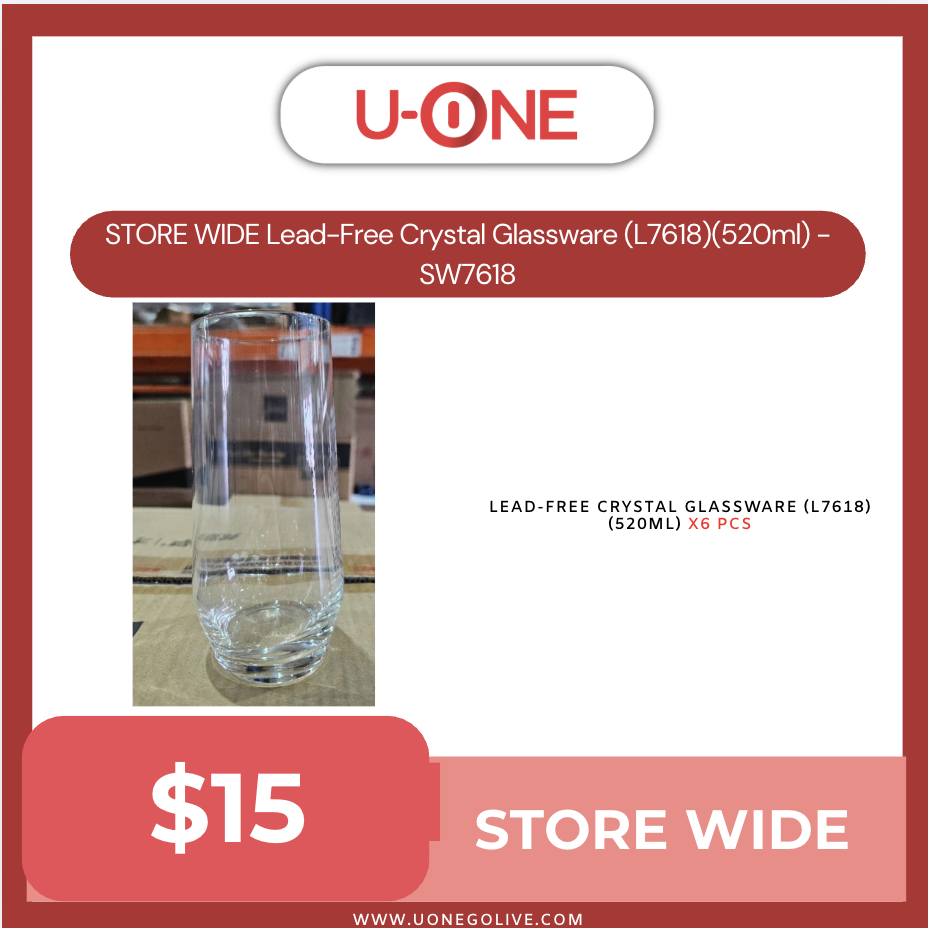 STORE WIDE Lead-Free Crystal Glassware (L7618)(520ml) - SW7618