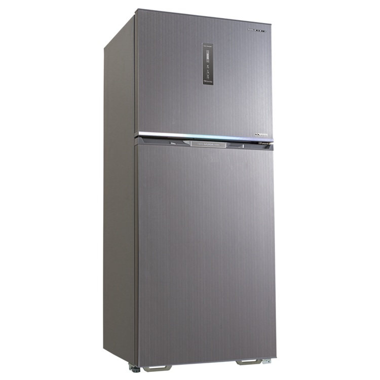 SANLUX 台灣三洋 606L 一級能效 -3°C微凍室 雙門鏡面鋼板變頻冰箱(SR-V613B)