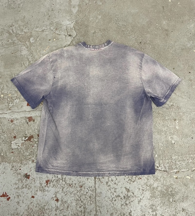 MOOJIMOOJI - OVERSIZE CROP T-SHIRTS - AGED INDIGO