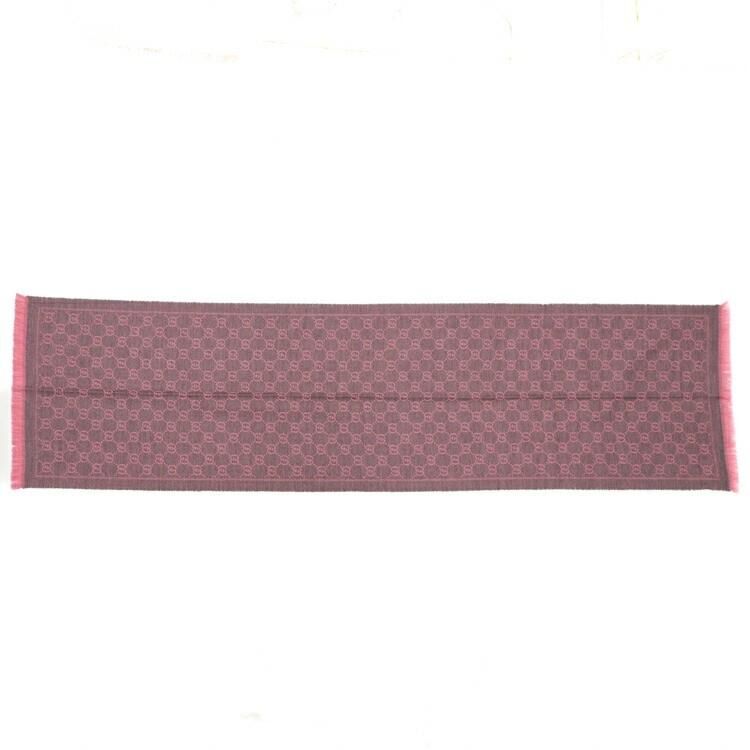 GUCCI 女士羊毛圍巾粉色 #DS2554