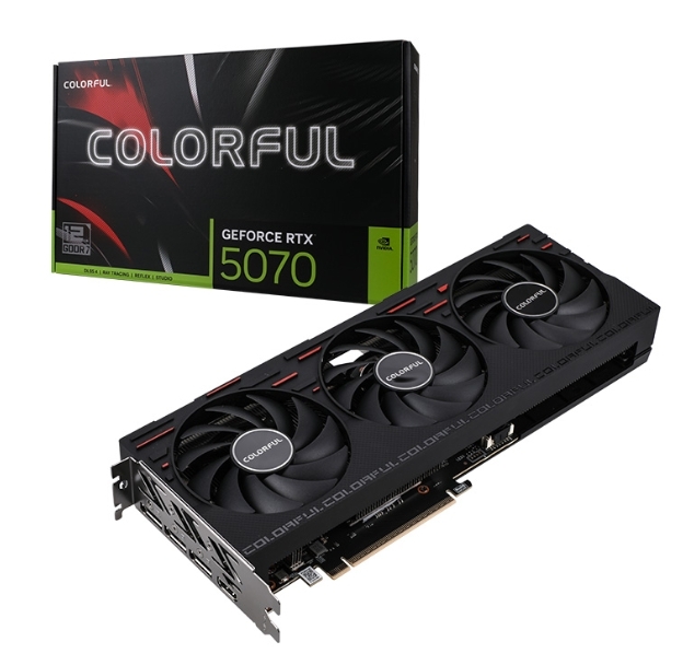 Colorful GeForce RTX 5070 Gaming 12GB-V 顯示卡