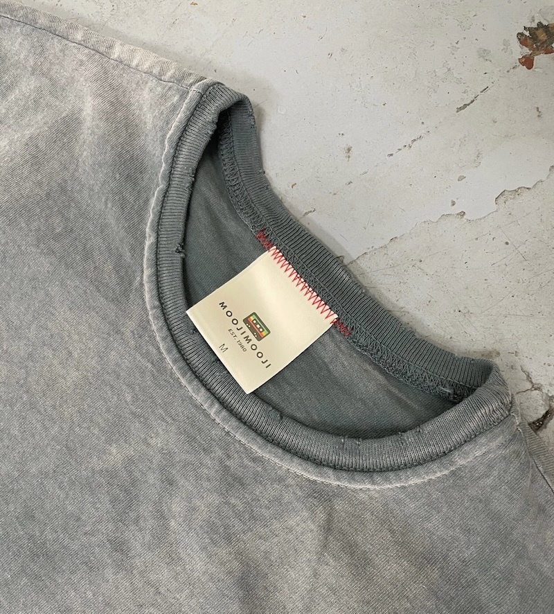 MOOJIMOOJI - OVERSIZE CROP T-SHIRTS - AGED EMERALD