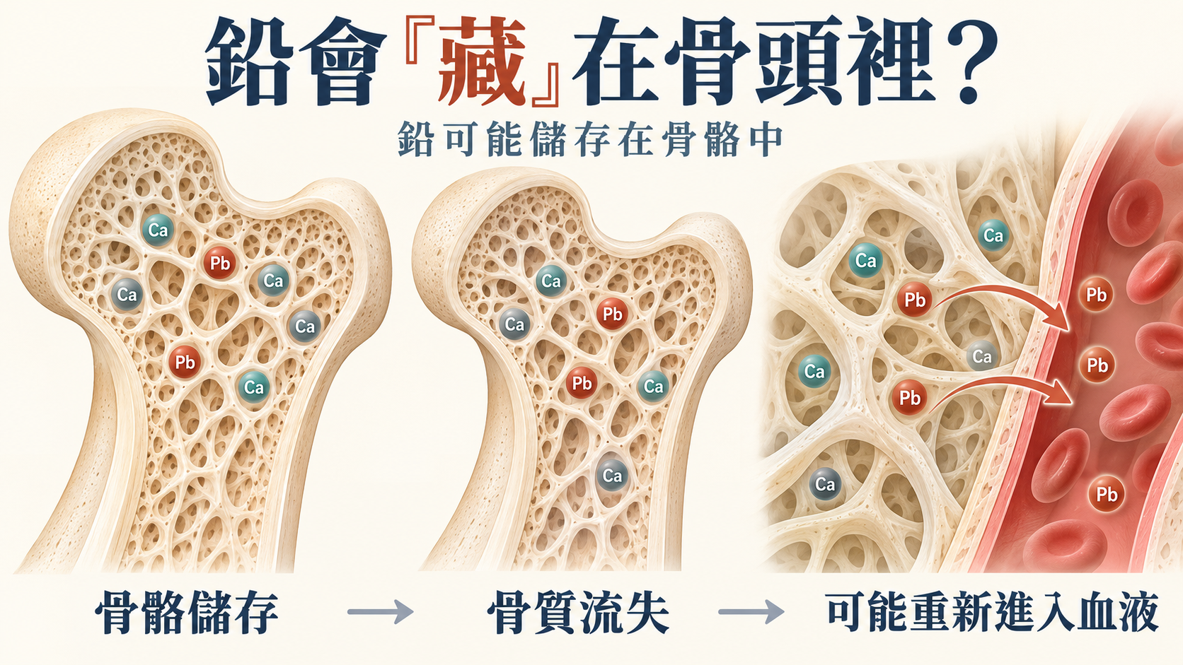 鉛與骨骼