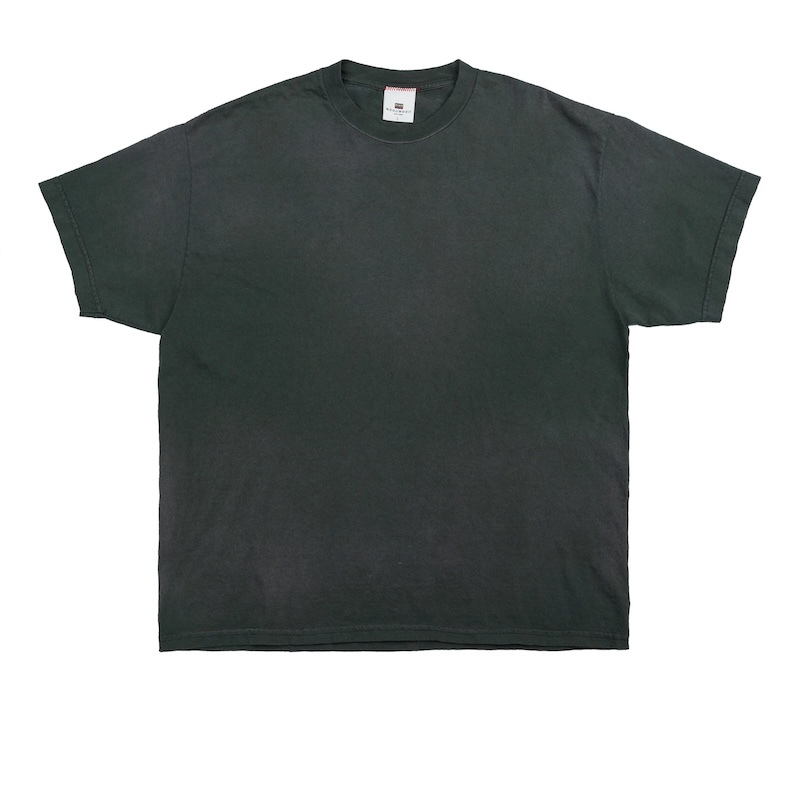 MOOJIMOOJI - OVERSIZE CROP T-SHIRTS - AGED OLIVE