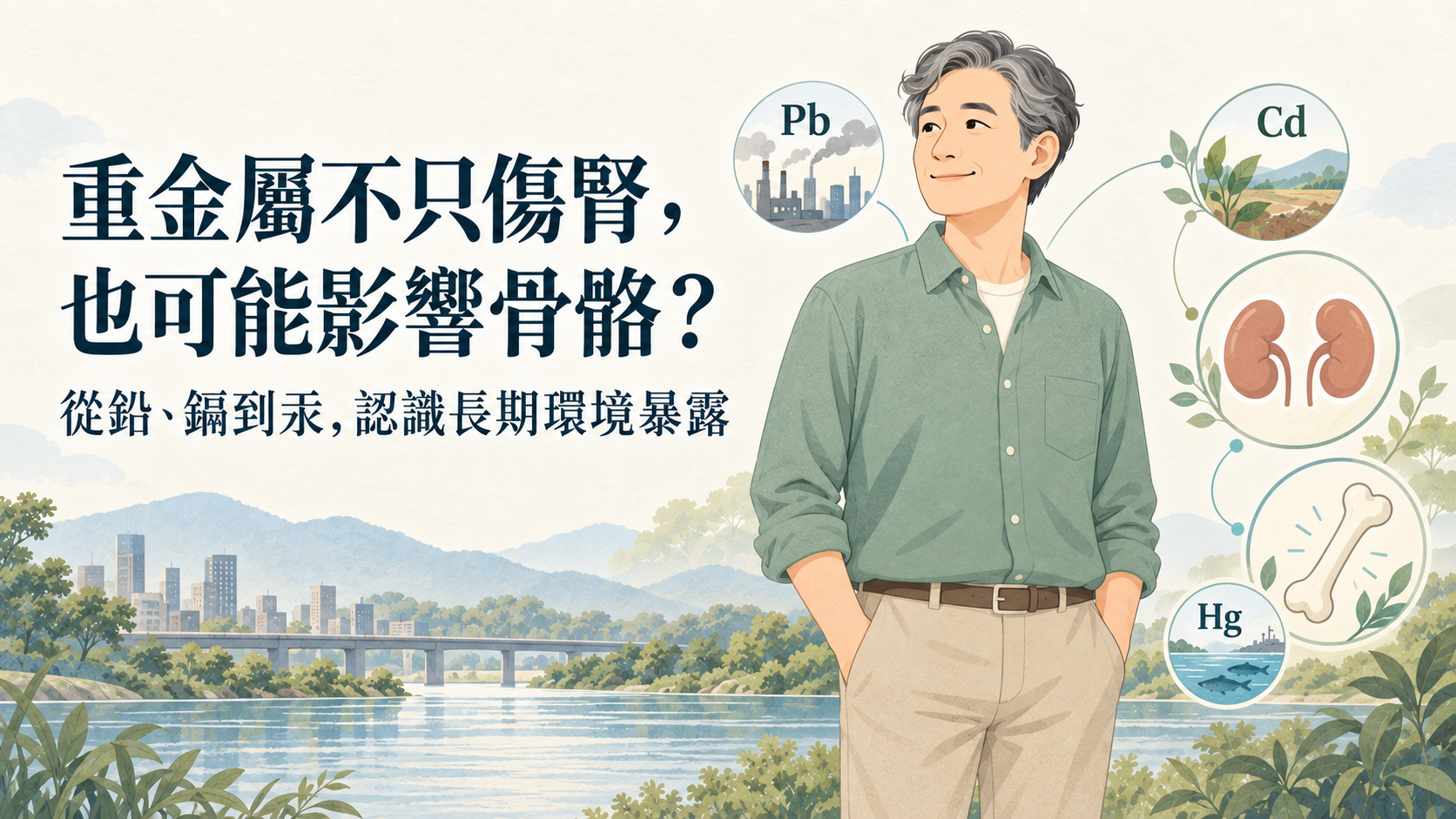重金屬與骨骼健康