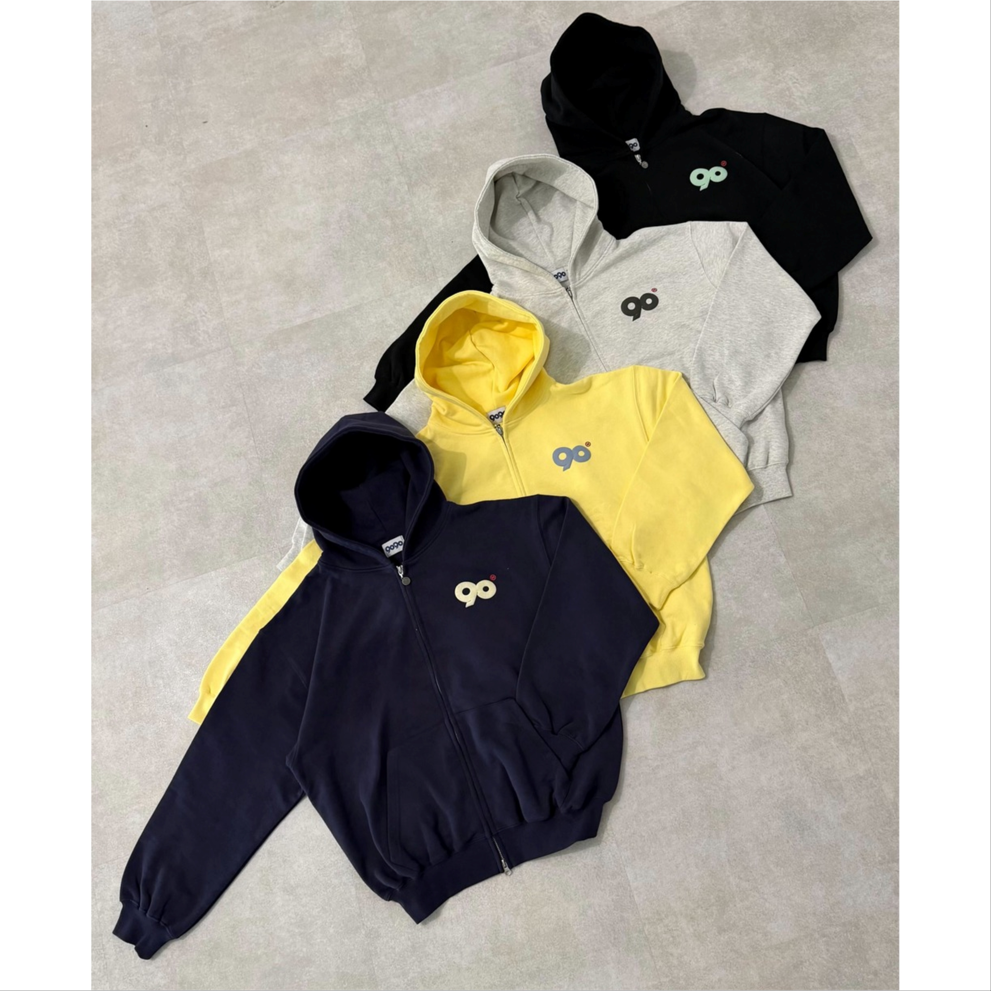 2026AW 9090 90 Logo Grow Puff Logo Hoodie 發泡 字體 連帽 外套 現貨 NN2415