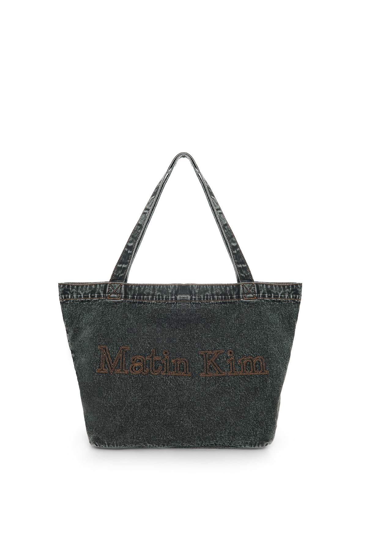 【隨時截單！限時優惠預訂】MATIN KIM MATIN STITCH DENIM SHOULDER BAG（2色）