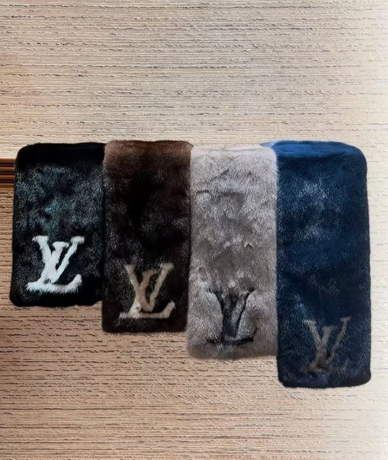 【4色入】Louis Vuitton 2026 New Season Mink Fur Scarf 水貂毛頸巾