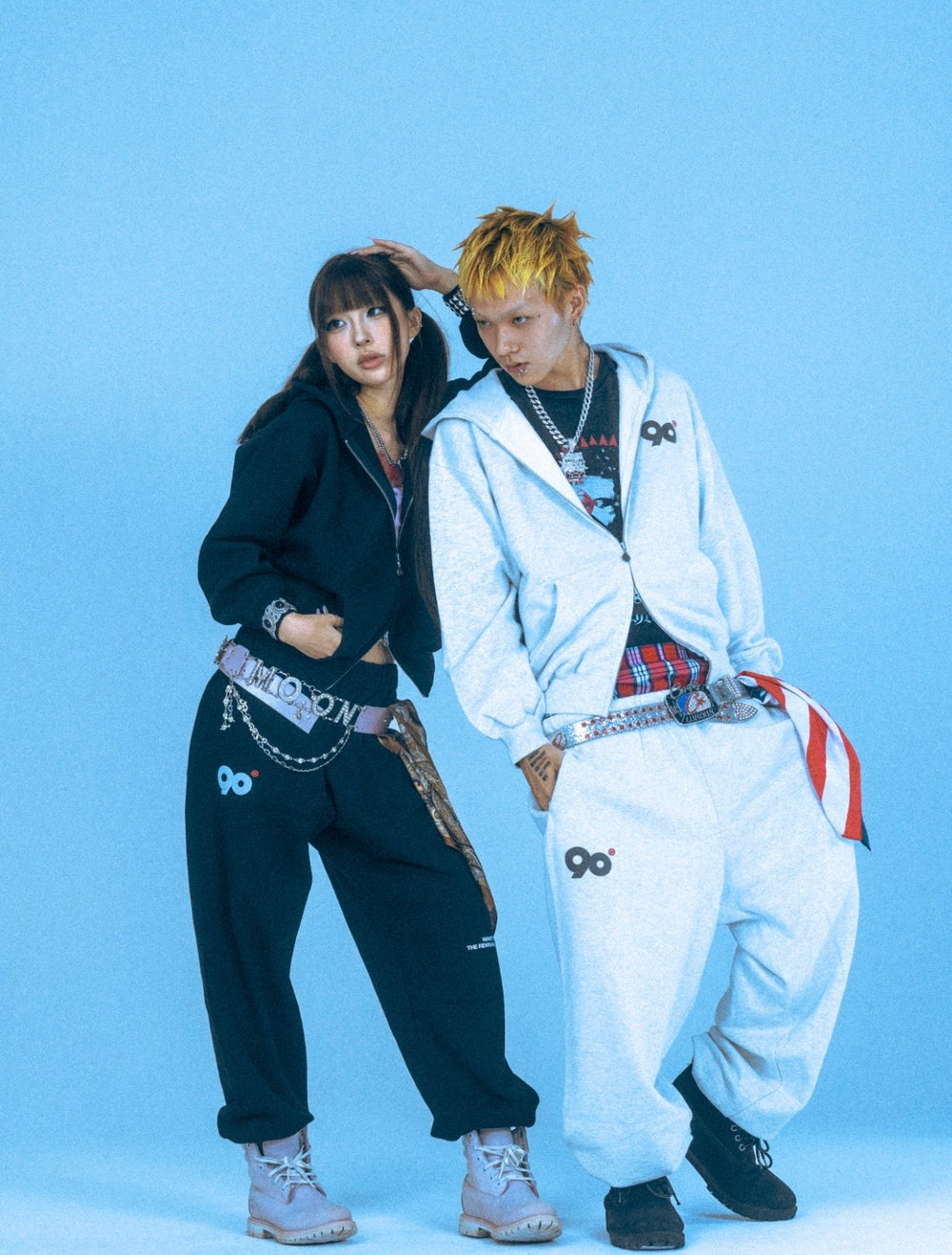 2026AW 9090 90 Logo Grow Puff Logo Sweat Pants 發泡 字體 棉褲 長褲 現貨 NN2416