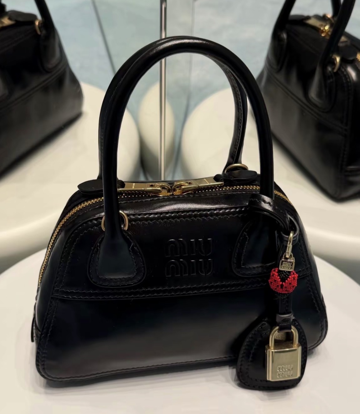 【2色入】Miu Miu Vivant Mini Nappa Leather Bag 迷你光面皮革手袋