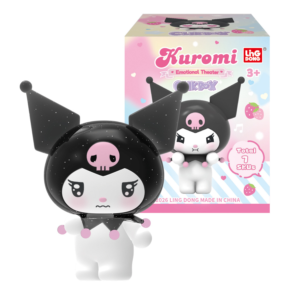 Sanrio 三麗鷗 Kuromi的情緒小劇場 隨機三入
