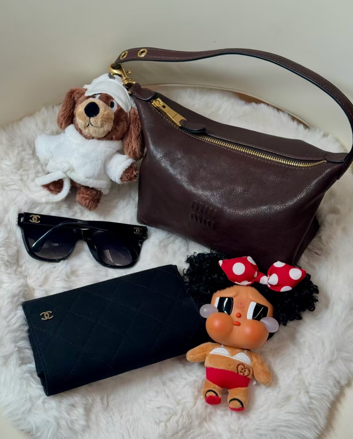 Miu Miu Spirit Nappa Leather Pouch Heather 石楠木色迷你飯盒袋手袋