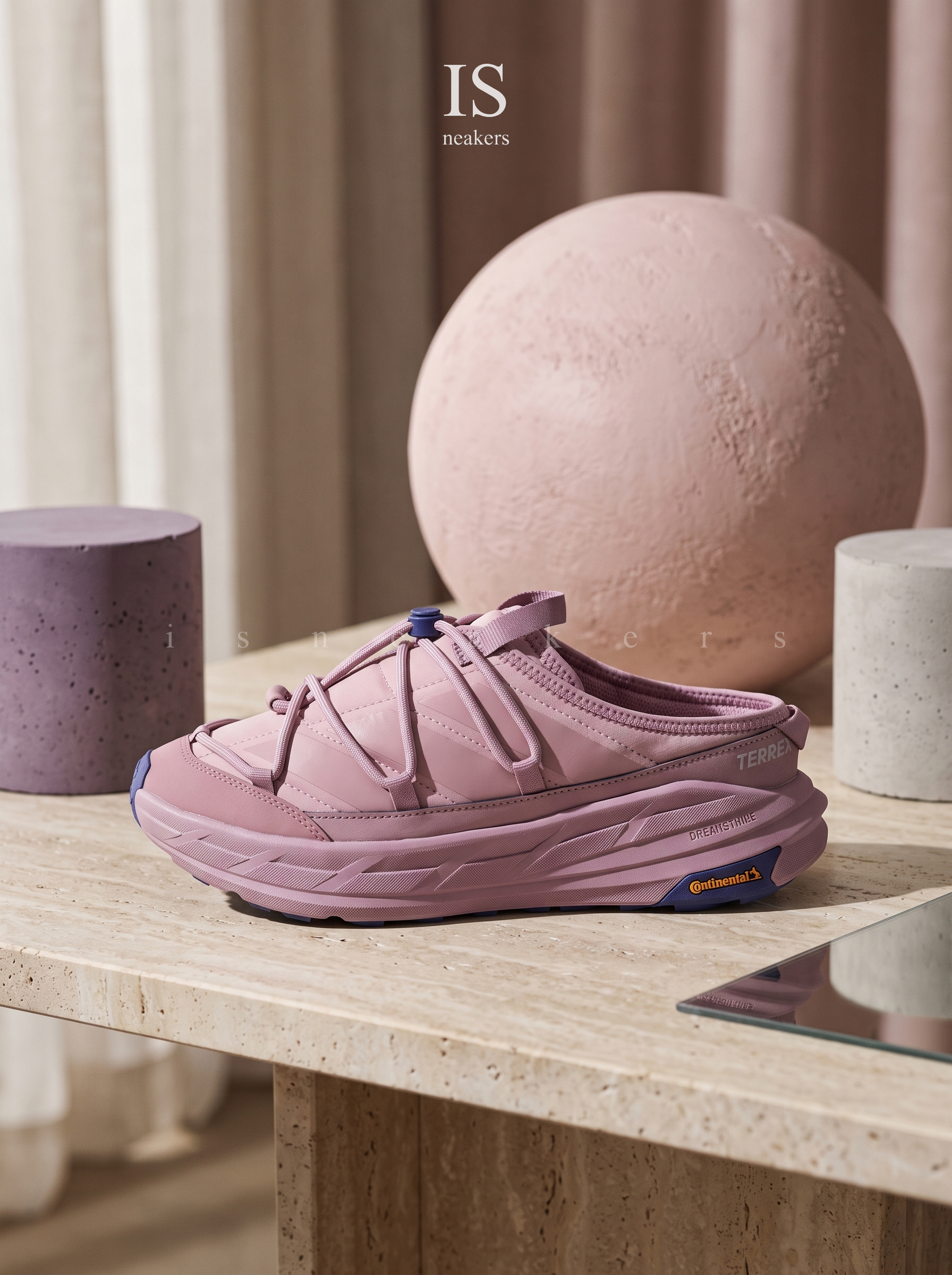 iSNEAKERS｜Adidas Terrex Freehiker LT Mule 穆勒 粉色LA2102