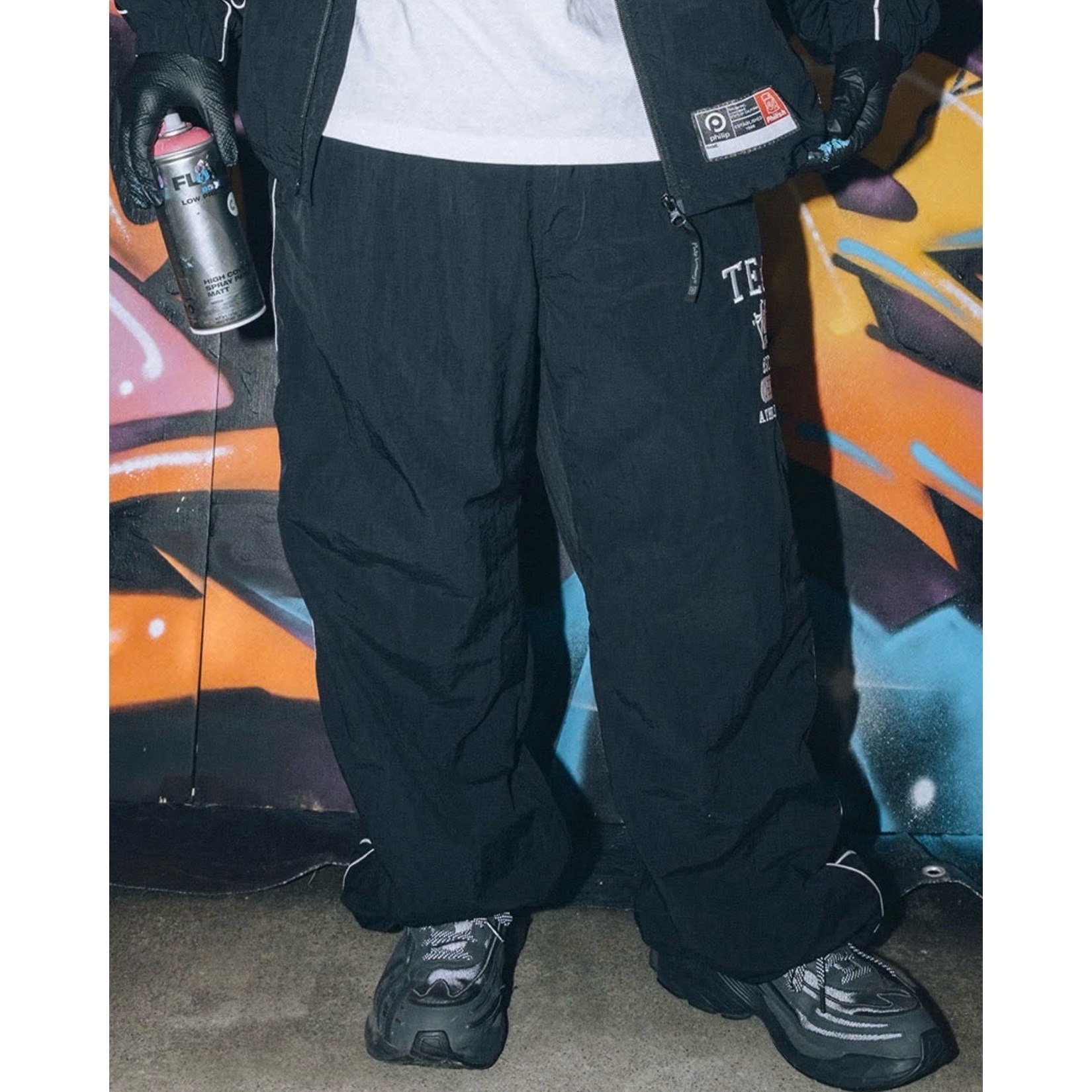 Philip Lumbang EMB Logo Track Pants