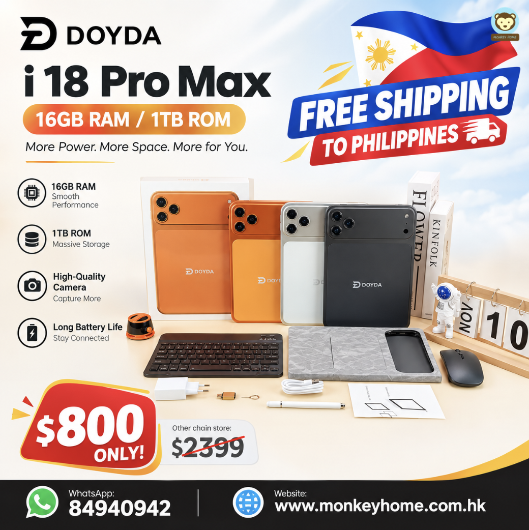 PH FS - DOYDA i18 Pro Max 平板電腦（16GB RAM / 1TB ROM）